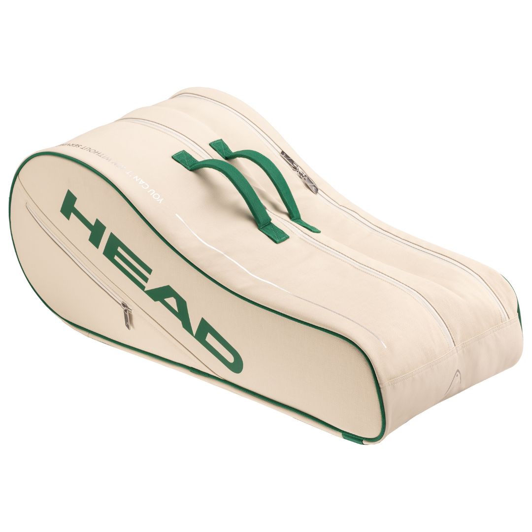 Head Arthur Ashe Racquet Bag L White/Green